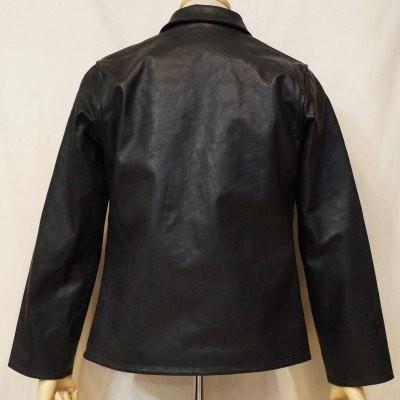 BELVET ブラックレザージャケット ベゼルバイカーカラー・レザージャケット -ハーレーダビッドソン