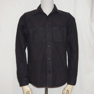 MV-01-G.NV-COLOR FLANNEL-MV01-DELUXEWARE-デラックスウエアシャツ-シャツ長袖-フランネルシャツ