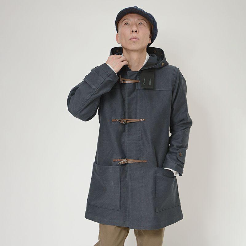 40s ~ 50s ヴィンテージ ロイヤルネイビー ダッフル コート トグル 2 40s ~ 50s ヴィンテージ ロイヤルネイビー ダッフル コート トグル 2