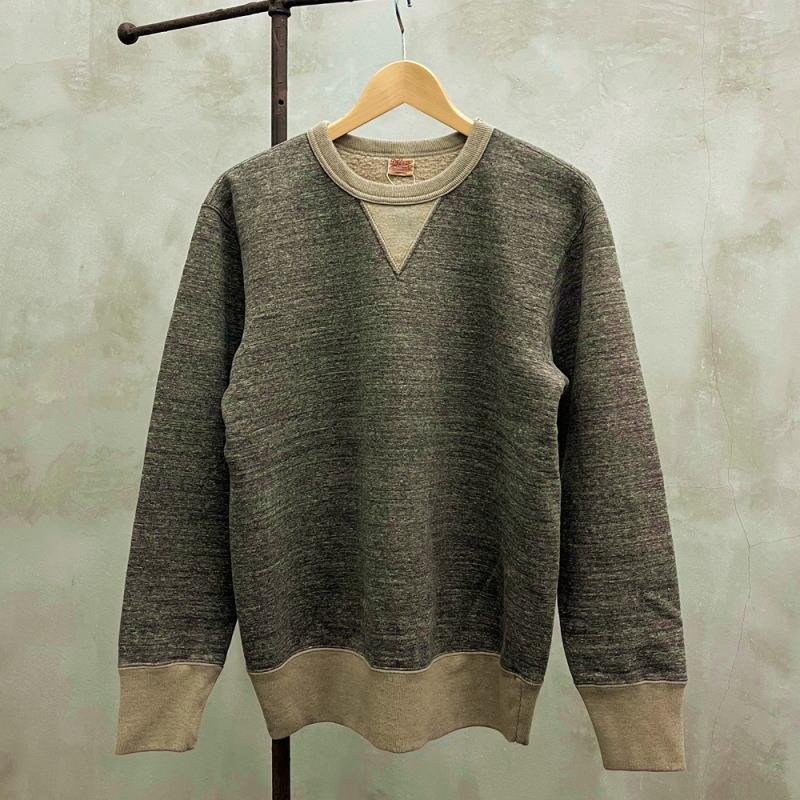 【極美品】デラックスウエア　スウェット DELUXEWARE（デラックスウエア） S100-00 BKMBE BLACK MIX S10000