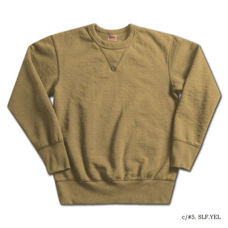 DELUXEWARE（デラックスウエア） S101-00-YE(SLF.YE) 無地スエット