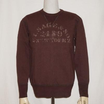 DELUXEWARE（デラックスウエア） S101-22-ドリップレッド-スエット