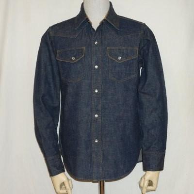 DELUXE WARE デラックスウェア デニム ダンガリー ウエスタンシャツ