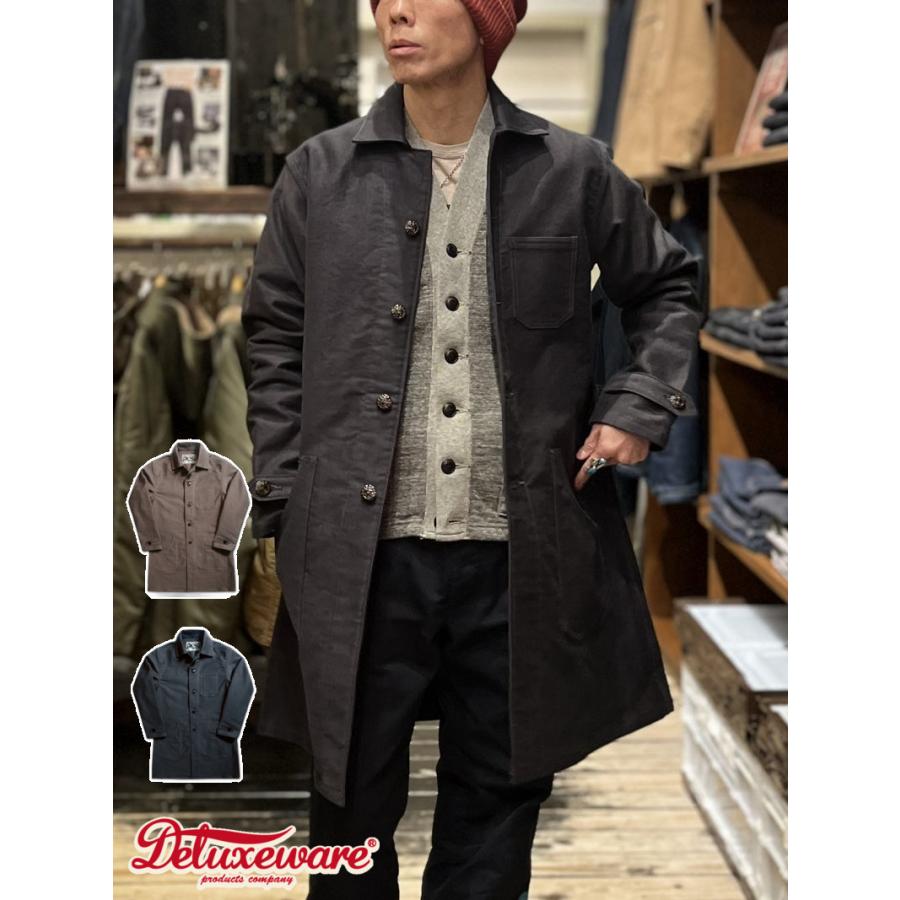 DELUXEWARE（デラックスウエア） SIGNAL.S.COAT 30s SHOP COAT SIGNALSCOAT DELUXEWARE ...