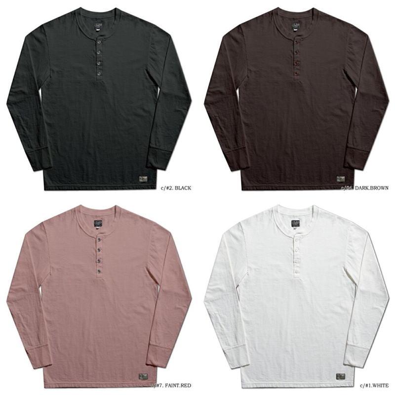 DELUXEWARE SPINNER.L WORKER HENLEY NECK SPINNERL デラックス