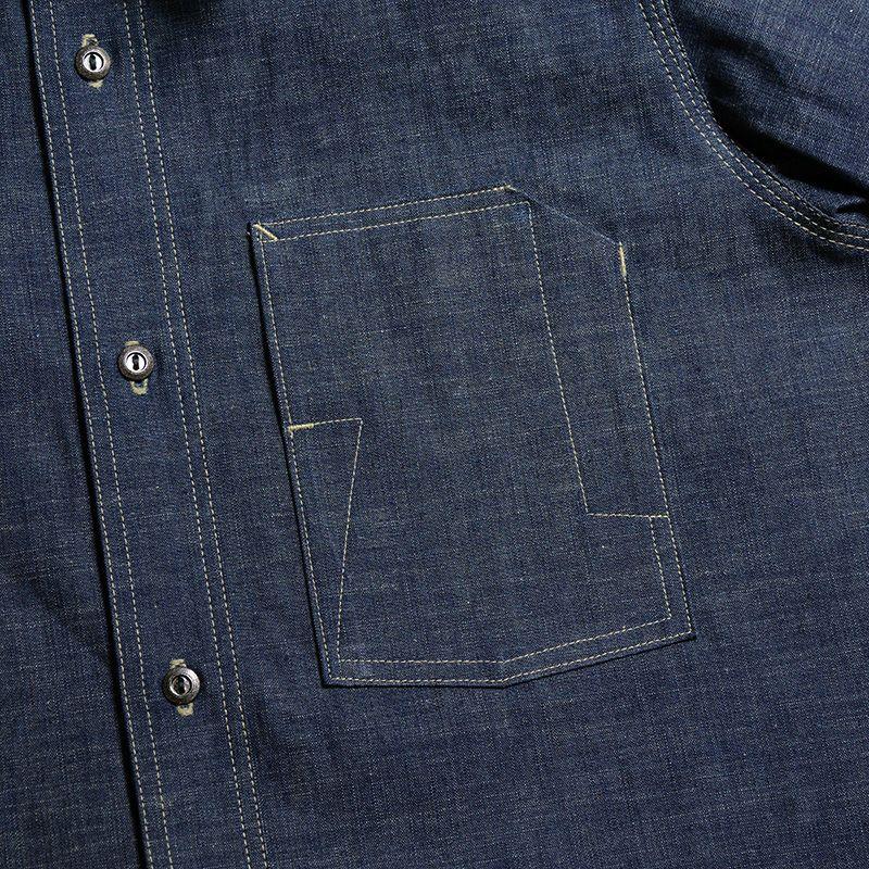 SURGICAL DENIM サージカルデニム SURGICALDENIM DELUXEWARE デラックスウエアシャツ長袖 デラックスウエアシャツ DALEE'S ダリーズシャツ長袖｜e2nd｜05