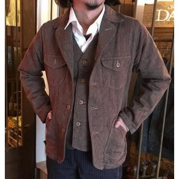 DELUXEWARE TICK-10's SPRING SACK JACKT-DELUXEWARE-デラックス