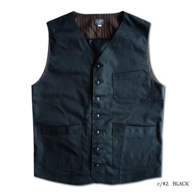 DELUXEWARE（デラックスウエア） WIST.B-10s Wolf Vest-WISTB