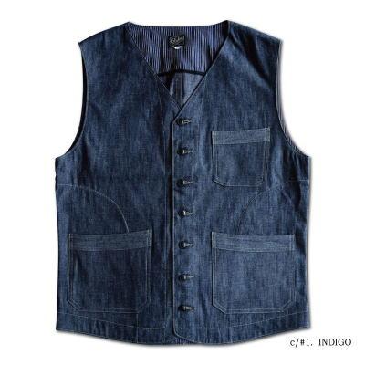 DELUXEWARE（デラックスウエア） WIST.B-10s Wolf Vest-WISTB