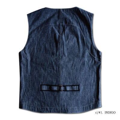 DELUXEWARE（デラックスウエア） WIST.B-10s Wolf Vest-WISTB
