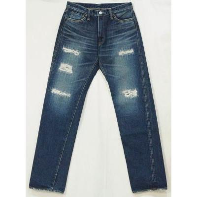 W31フラットヘッド 3009ZR リメイク ナロー ストレート デニム パンツ The Flat Head（フラッドヘッド） 3009ZR-リメイクナローストレート
