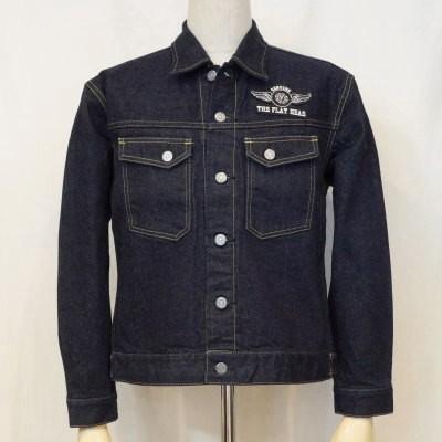 THE FLATHEAD デニムジャケット 38 6003w フラットヘッド THE FLAT HEAD ザフラットヘッド 6003W 刺繍 デニム ジャケット