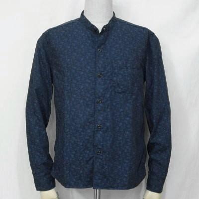 The Flat Head（フラッドヘッド） CL-SH004-NV-バンドカラーシャツ004 