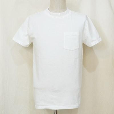 CL-TS101-ホワイト-モックネックポケットTシャツTS101-CLTS101-FLATHEAD-フラットヘッド-Club Label-クラブレーベル-Tシャツ｜e2nd