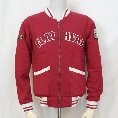 F-CZR-003-ワイン-FLAT HEAD FULL ZIP SWEAT JACKET-FCZR003-FLATHEAD-フラットヘッドスエット・フラットヘッドスウェット