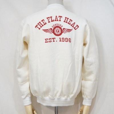 The Flat Head（フラッドヘッド） F-CZR-201-IV-フルジップスウェット