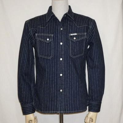 F-DS701-ウォバッシュウエスタンシャツ長袖F-DS701-FDS701-FLATHEAD  