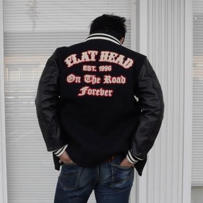 F-OTJ-101-ブラックブラック-カーコート101-FOTJ101-FLATHEAD-フラットヘッドコート-CAR COAT-アウター-ジャケットの画像
