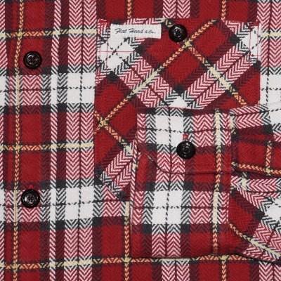 The Flat Head F-SNO-104L-レッドアイボリー-ワイドスプレッド