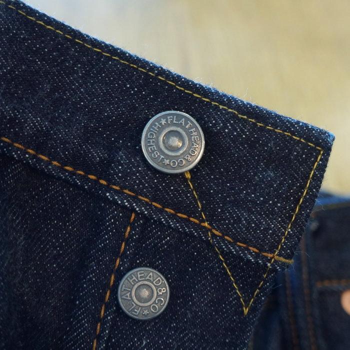 値下げ不可。フラットヘッド18ozワイドテーパードジーンズ 18oz ワイドテーパードジーンズ FN-8004 | THE FLAT HEAD