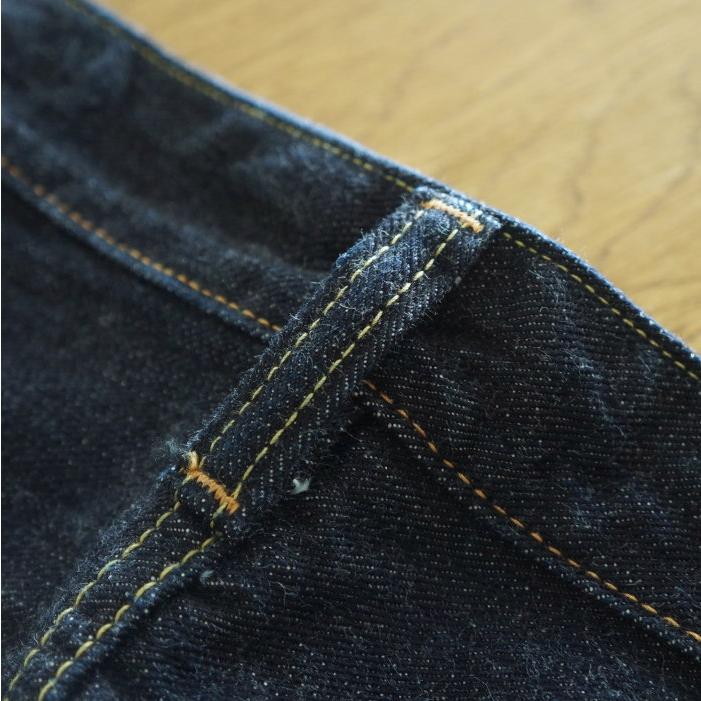 FN-D112 バンダナ付き リラックステーパードジーンズ FND112 FLATHEAD