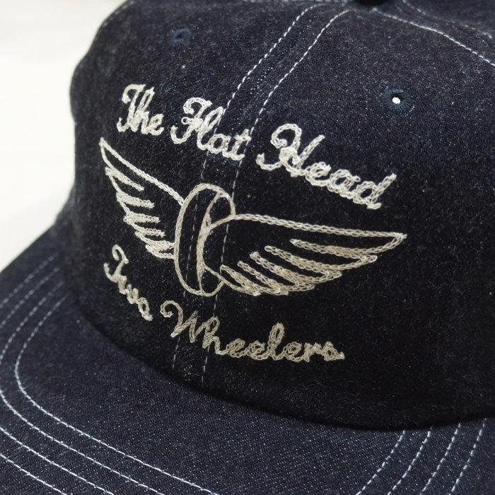 極美品 THE FLAT HEAD FN-HC007 デニム トラッカーキャップ デニムトラッカーキャップ FN-HC007 | THE FLAT HEAD