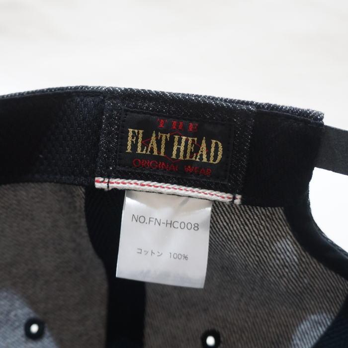 The Flat Head FN-HC008 デニムトラッカーキャップ FNHC008 FLATHEAD