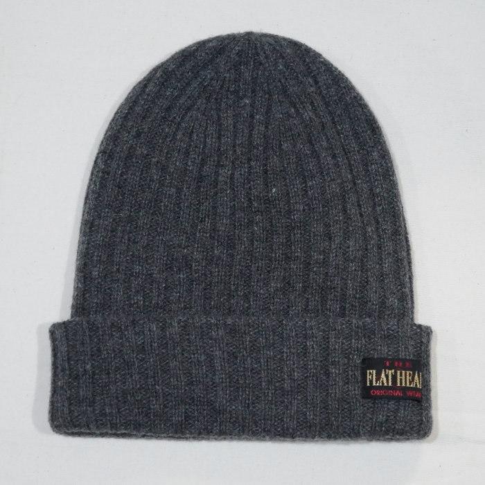 The Flat Head FN-HK001-GRY-ウールニットキャップ001-FNHK001