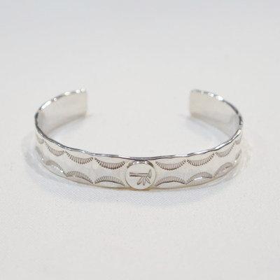 The Flat Head（フラッドヘッド） FN-JB-023-STAMP INGOT BANGLE023