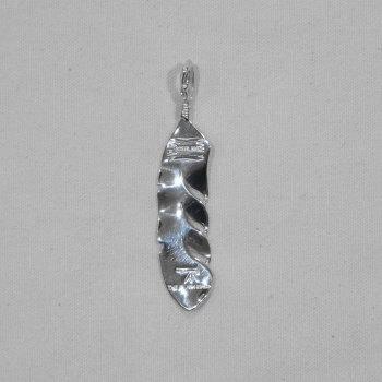 FN-JP-202-フェザートップ-M-FNJP202-FLATHEAD-フラットヘッドシルバーペンダントトップの画像