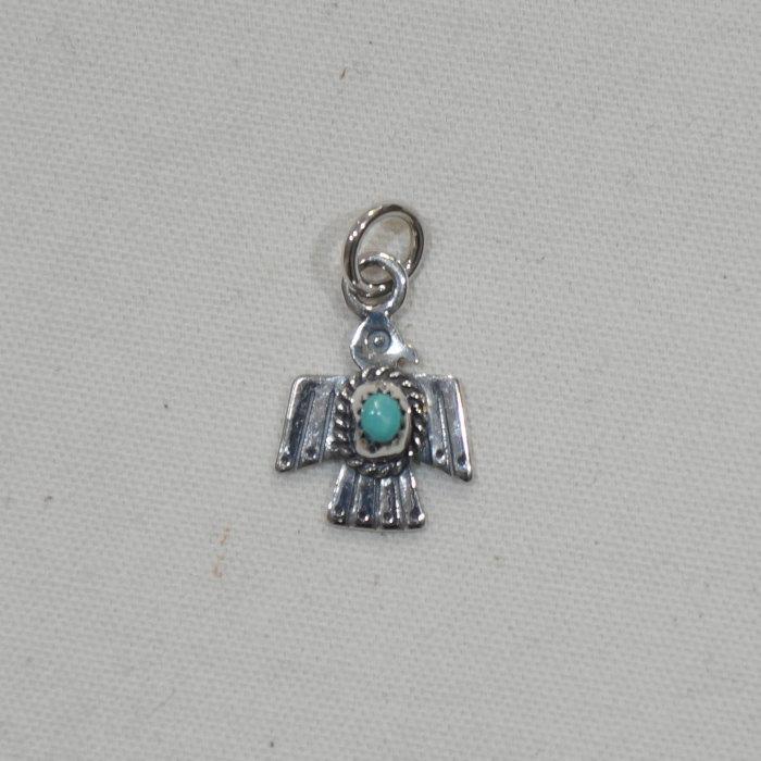 フラットヘッドターコイズサンダーバードバングルMサイズ