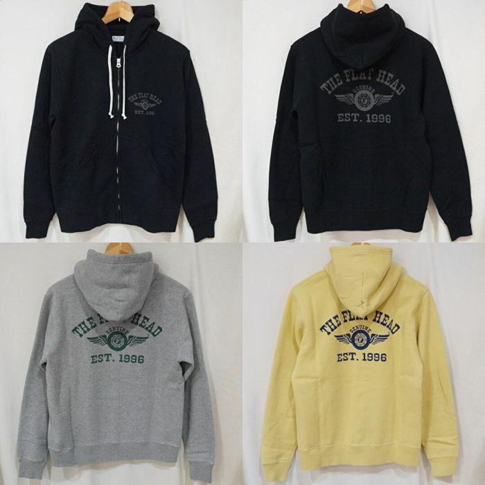 The Flat Head（フラッドヘッド） FN-MSZP-202-スエットフルジップ