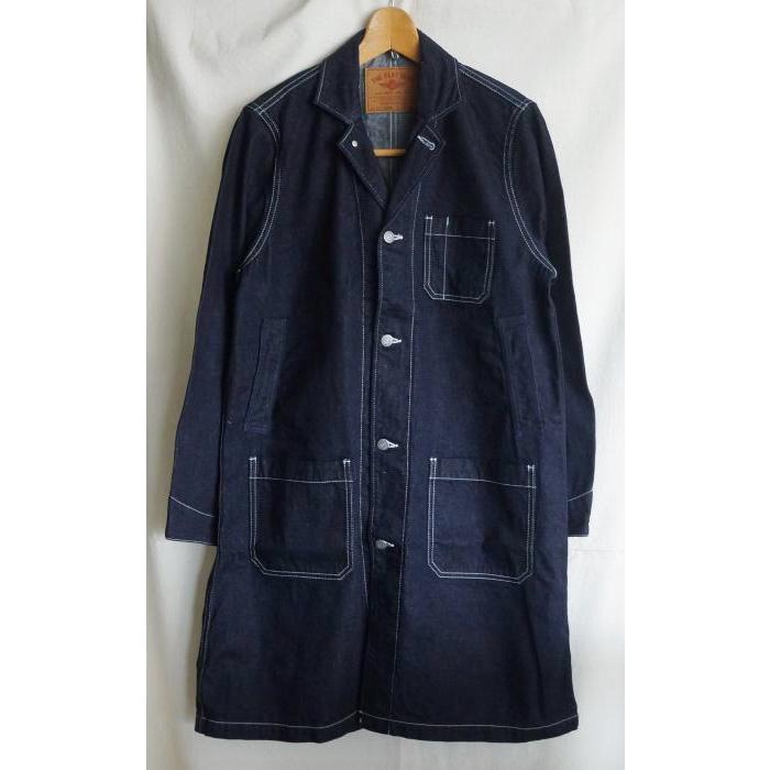 フラットヘッド☆カーコート☆40サイズ The Flat Head FN-OC-D002 BL COAT FNOCD002 FLATHEAD フラット