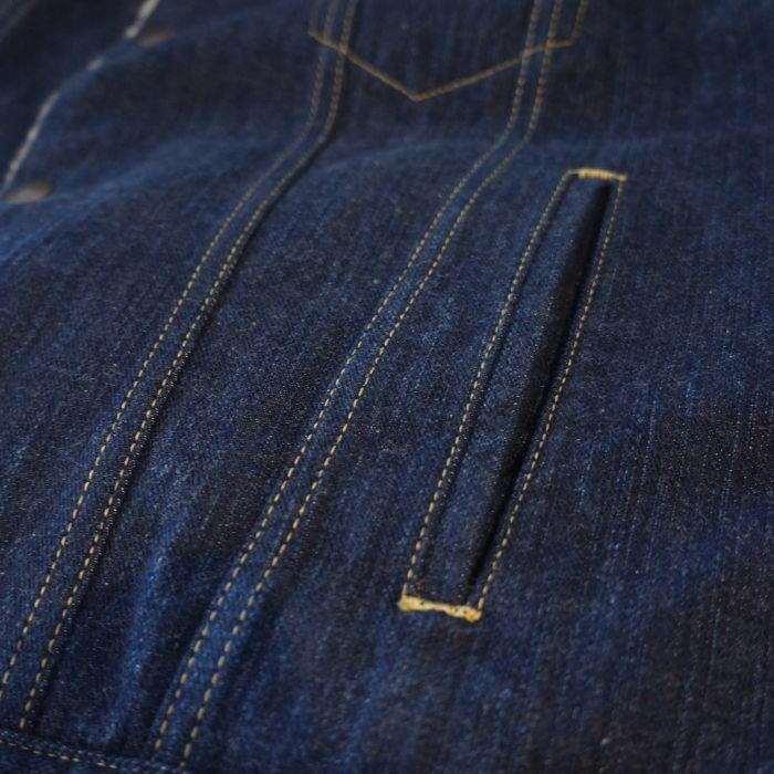FN-OJ-B002 DENIM BOA JACKET FNOJB002 FLATHEAD フラットヘッド ボアジャケット アウターの画像