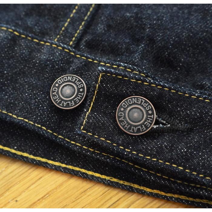 美品　THE FLAT HEAD デニムジャケットサードモデル　38 14.5oz デニムジャケット 60'sモデル FN-OJ-D003 | THE FLAT HEAD