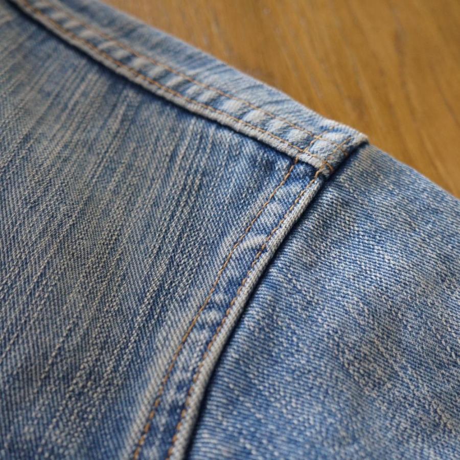 FN-OJ-D101C 14.5oz 左綾ジンバブエコットン デニムジャケット 40sモデル リアルエイジング加工 FNOJD101C FLATHEAD フラットヘッド DENIMJACKET デニムジャケッの画像