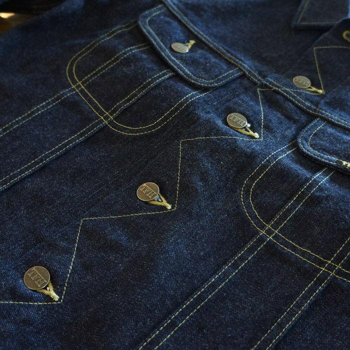 FN-OJ-D103 ジンバブエコットン左綾デニムジャケット FNOJD103 FLATHEAD フラットヘッド DENIMJACKET デニムジャケット Gジャン ジージャンの画像