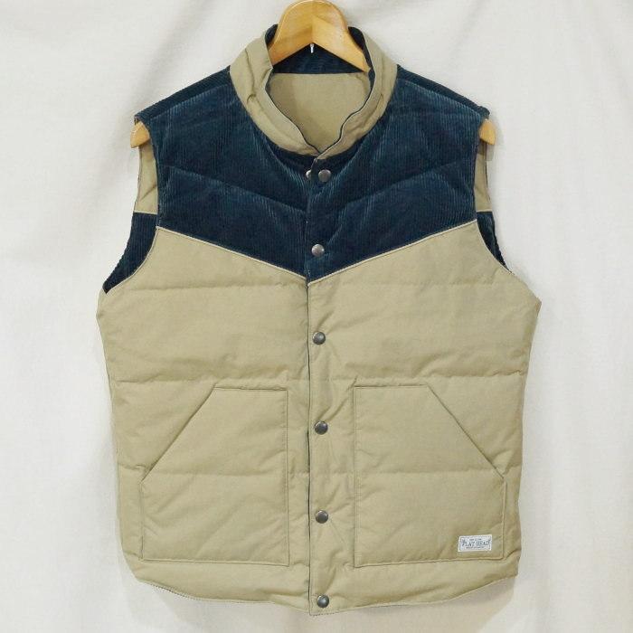 The Flat Head（フラッドヘッド） FN-OV-001-リバーシブルダウンベスト