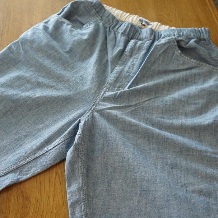 The Flat Head（フラッドヘッド） FN-PA-C015 CHAMBRAY RELAX PANTS