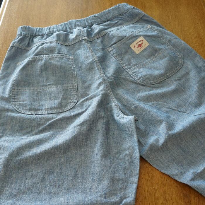 The Flat Head（フラッドヘッド） FN-PA-C015 CHAMBRAY RELAX PANTS