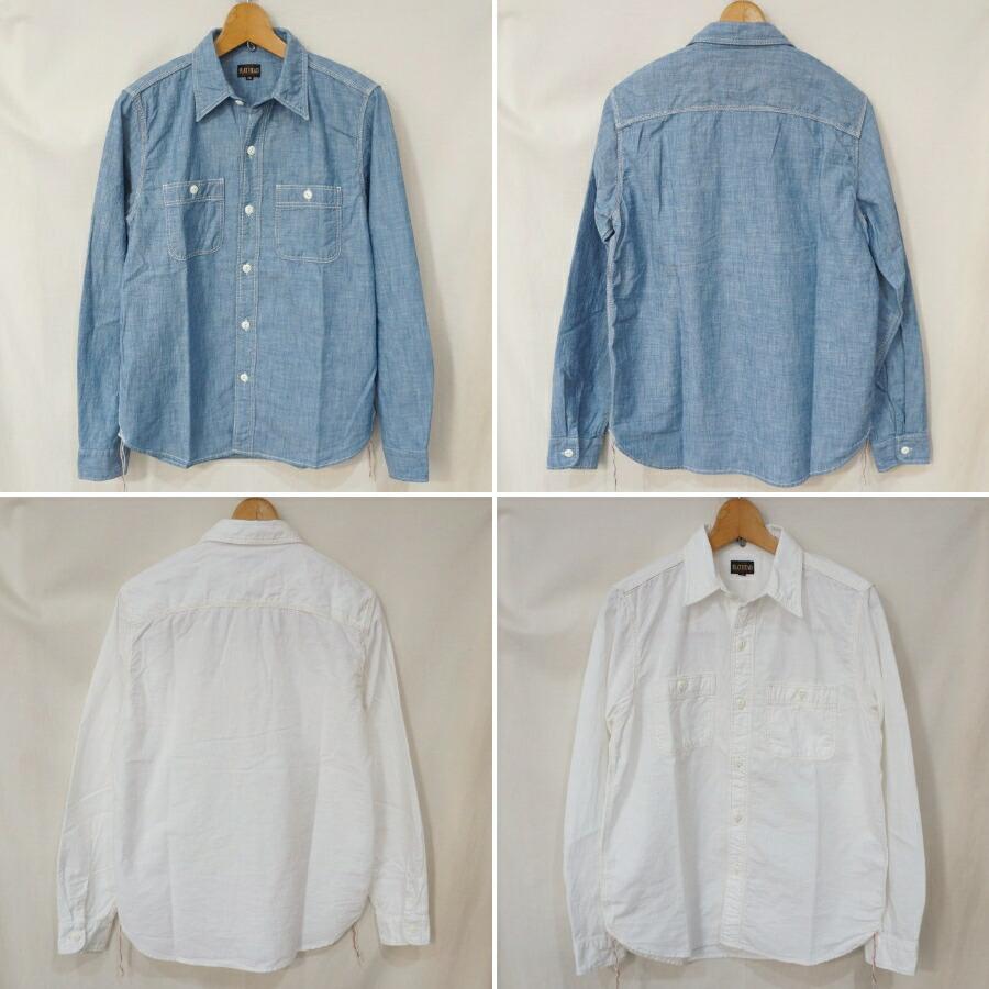 The Flat Head（フラッドヘッド） FN-SCK-010L CHAMBRAY WORK SHIRTS