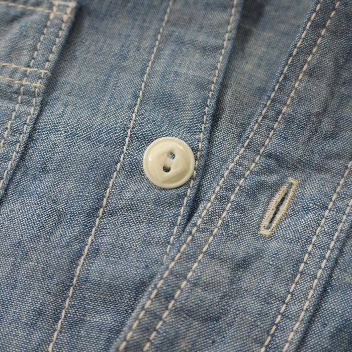 The Flat Head（フラッドヘッド） FN-SCK-010L CHAMBRAY WORK SHIRTS