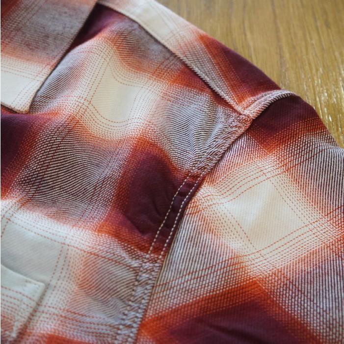 The Flat Head FN-SCR-008S オンブレーシャツ FNSCR008S