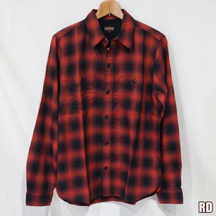 The Flat Head（フラッドヘッド） FN-SCR-021L 3oz オンブレチェック