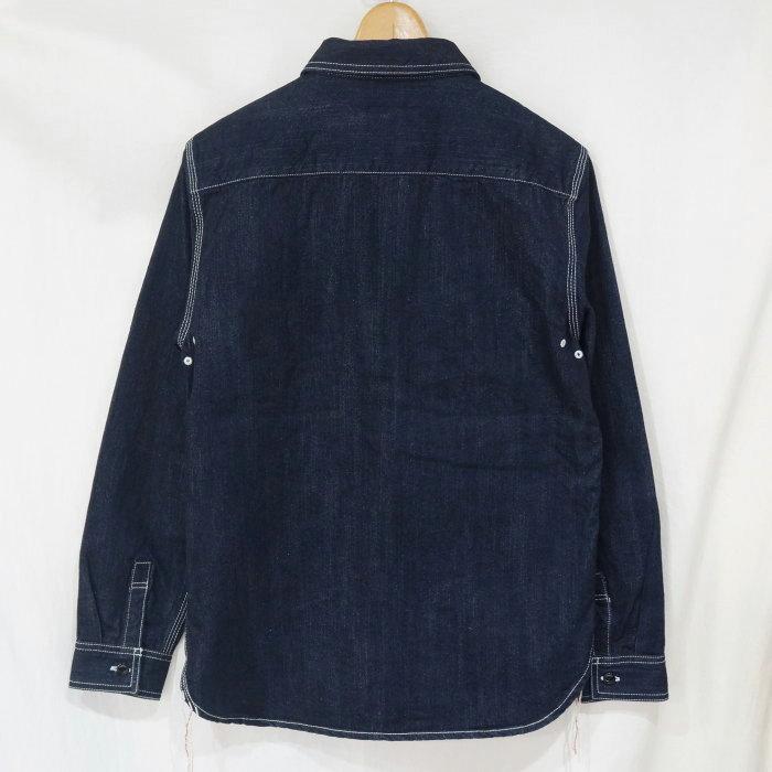 The Flat Head（フラッドヘッド） FN-SDK-301L-デニムワークシャツ長袖