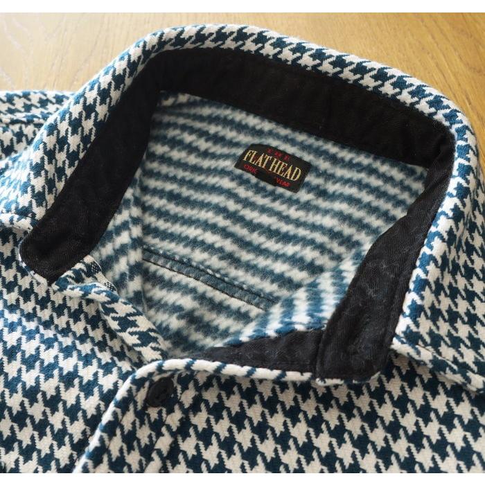 The Flat Head（フラッドヘッド） FN-SNR-010L 千鳥格子フランネル