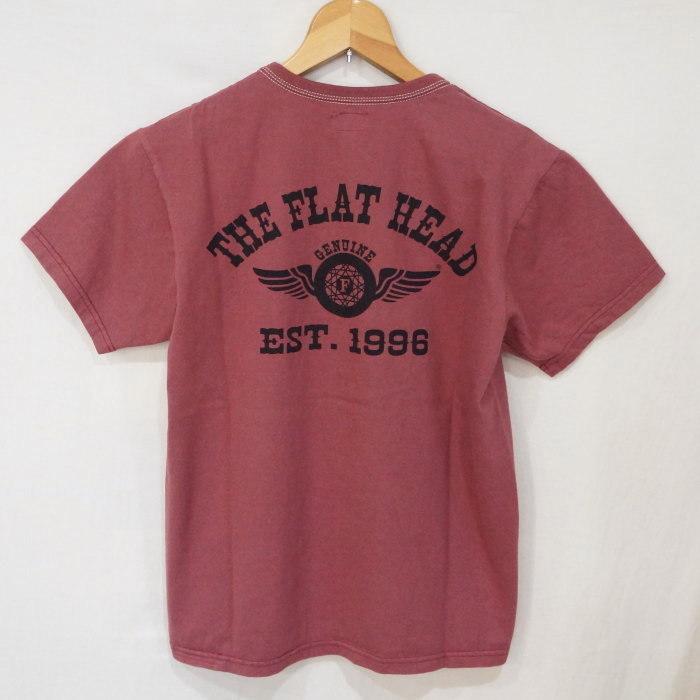 The Flat Head FN-THC-002-LENG-フラットヘッドTシャツ002