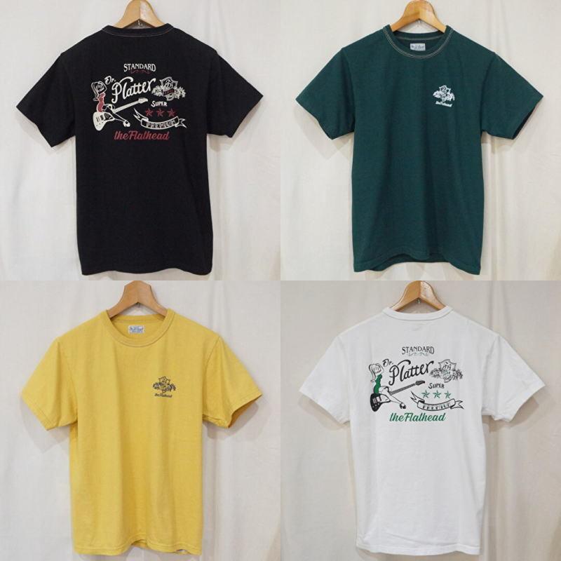 The Flat Head（フラッドヘッド） FN-THC-026-フラットヘッドTシャツ 