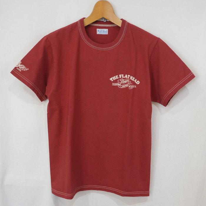 The Flat Head（フラッドヘッド） FN-THC-043 フラットヘッドTシャツ