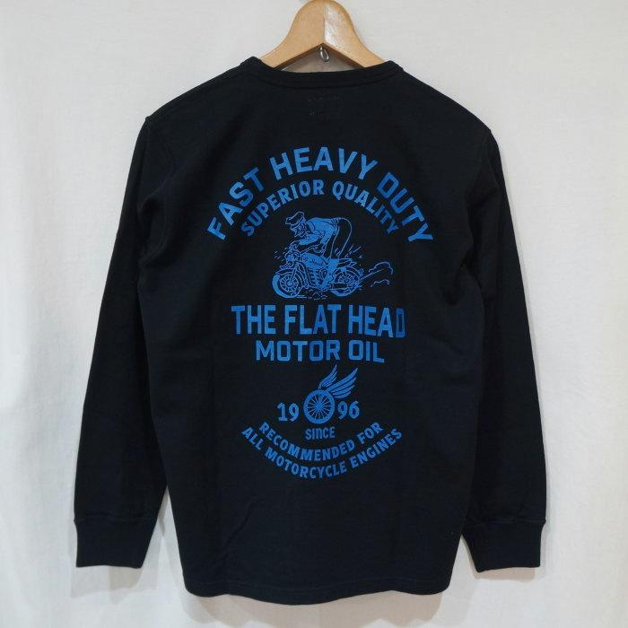 The flat head 刺繍ロンT The Flat Head（フラッドヘッド） FN-TML-101 フラットヘッドロング